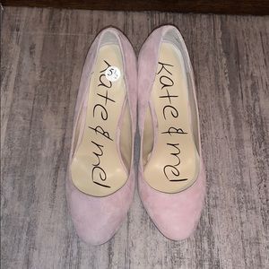 Kate & Mel pink heels